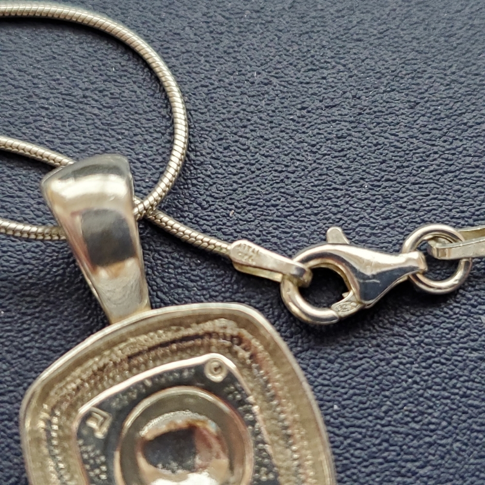 Silpada Sterling and Brass Two-Tone Necklace (Rare) - Picture 10 of 16